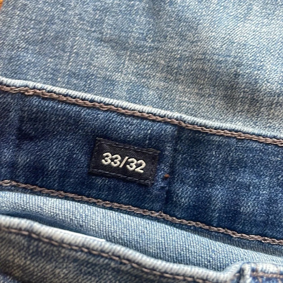 FLAG & ANTHEM Men’s Premium Denim Blue Jeans Portland Relaxed Fit Size 33/32 - Picture 6 of 11